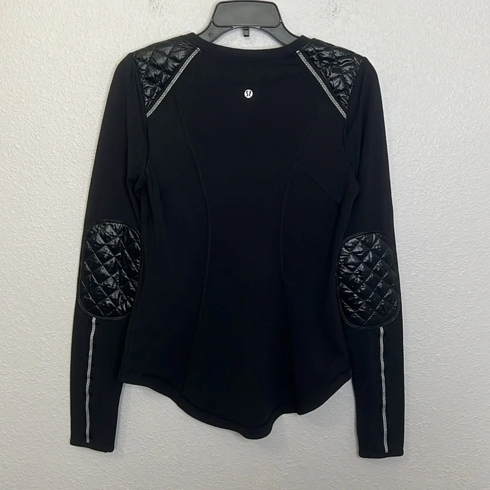Lululemon Run Ice Queen Long Sleeve Black Size 6